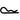 Hair Pin Cotter 1/8 - .125 Wire - Zinc