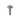 #8-18 x 3/4 Finishing Screw - Countersunk Chrome