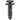 Seat Back Panel Xmas Tree Retainer - Ford