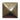 Old Gold Fleck Square Pyramid Decorative Nail