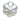 Pewter Flower Decorative Nail